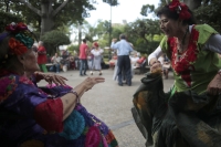 20240912. Tuxtla. Durante las celebraciones de los 31 años de la Creación del Parque jardín de la Marimba en la capital de Chiapas.