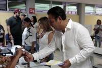 20250601. Tuxtla. Las elecciones del Poder Judicial se realizan esta mañana.