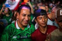 20260626. Tuxtla. Las celebraciones mundialistas en el tercer partido de la Selección Nacional en el Mundial de Fútbol.