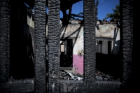 20250722. SCLC. La Casa siniestrada la víspera donde fallece una persona en el Barrio Mexicanos