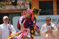 20250425. Tuxtla. José Francisco González, Nuevo Arzobispo de Tuxtla Gutiérrez durante su llegada a la capital del estado de Chiapas.