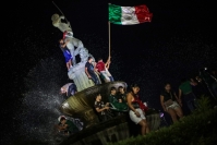20260626. Tuxtla. Las celebraciones mundialistas en el tercer partido de la Selección Nacional en el Mundial de Fútbol.