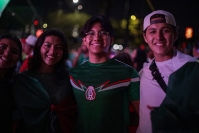 20260626. Tuxtla. Las celebraciones mundialistas en el tercer partido de la Selección Nacional en el Mundial de Fútbol.