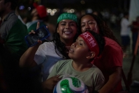 20260626. Tuxtla. Las celebraciones mundialistas en el tercer partido de la Selección Nacional en el Mundial de Fútbol.