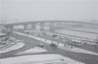 Está nevando ahorita en Juárez, lleva 7 horas seguidas, fotos de Josué Serna. Fotos baja resolución.