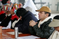 Los sobrevivientes de la masacra de Acteal en 1997, realizan el Foro de Conciencia y Esperanza, contrayendo la Otra Justicia, este medio día en la comunidad donde participaron representantes de Derechos Humanos, el General Francisco Gallardo y voceros de 