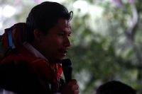 Los sobrevivientes de la masacra de Acteal en 1997, realizan el Foro de Conciencia y Esperanza, contrayendo la Otra Justicia, este medio día en la comunidad donde participaron representantes de Derechos Humanos, el General Francisco Gallardo y voceros de 