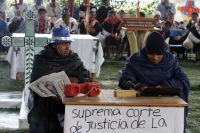 San Pedro Chenalho. 22 de diciembre. Los indígenas de la comunidad Acteal del municipio de San Pedro Chenalho, recuerdan a las victimas de la masacre de 1997 con varios actos de teatro donde participan los jóvenes sobrevivientes recordando los hechos viol