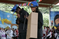 San Pedro Chenalho. 22 de diciembre. Los indígenas de la comunidad Acteal del municipio de San Pedro Chenalho, recuerdan a las victimas de la masacre de 1997 con varios actos de teatro donde participan los jóvenes sobrevivientes recordando los hechos viol