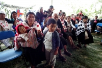 San Pedro Chenalho. 22 de diciembre. Los indígenas de la comunidad Acteal del municipio de San Pedro Chenalho, recuerdan a las victimas de la masacre de 1997 con varios actos de teatro donde participan los jóvenes sobrevivientes recordando los hechos viol