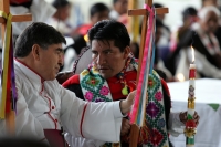 San Pedro Chenalho. 22 de diciembre. Los indígenas de la comunidad Acteal del municipio de San Pedro Chenalho, recuerdan a las victimas de la masacre de 1997 con varios actos de teatro donde participan los jóvenes sobrevivientes recordando los hechos viol