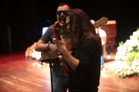 20240429. Tuxtla. Un homenaje de aplausos para el teatrista Carlos Ariosto. La comunidad de artistas se une al homenaje para el productor, director y promotor del quehacer escénico en nuestro Chiapas, esta tarde en el Teatro de la Ciudad Emilio Rabasa