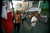 Peregrinos de los municipios de Ácala, Chiapa de Corzo, 20 de Noviembre, Revolución mexicana y de Villa Flores llegan este sábado a Tuxtla para festejar el día de la Guadalupana con los tradicionales recorridos a pie por las calles y avenidas de esta ciud