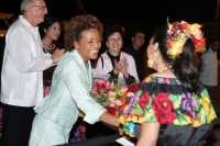 Michaëlle Jean, Gobernadora General de Canadá, llega esta noche al aeropuerto de Chiapas.