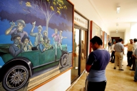 Tuxtla Gutiérrez, 7 de diciembre. La obra pictórica del maestro Manuel Suasnavar, intitulada La Capilla de Tuxtla, donde se muestran doce estampas tuxtlecas elaboradas en acrílico sobre tela, podrán ser disfrutadas o criticadas en la primera planta del ed