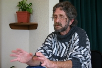 Oscar Torrens, encargado del Programa de las Naciones Unidas para el Desarrollo, ya se encuentra trabajando normalmente en las instalaciones de PNUD después de que el grupo de la OCEZ CNPA RC abandonara el plantón-refugio que instalaran para evitar nuevas